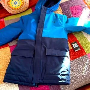 Under Armour Youth Blue Cold Gear Winter Jacket